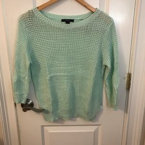 Mint green sweater